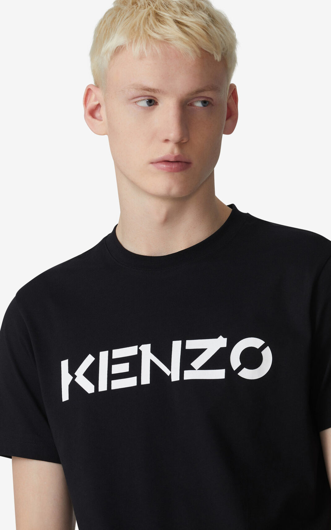 Camisetas Kenzo Logo Hombre Negras - SKU.5766704